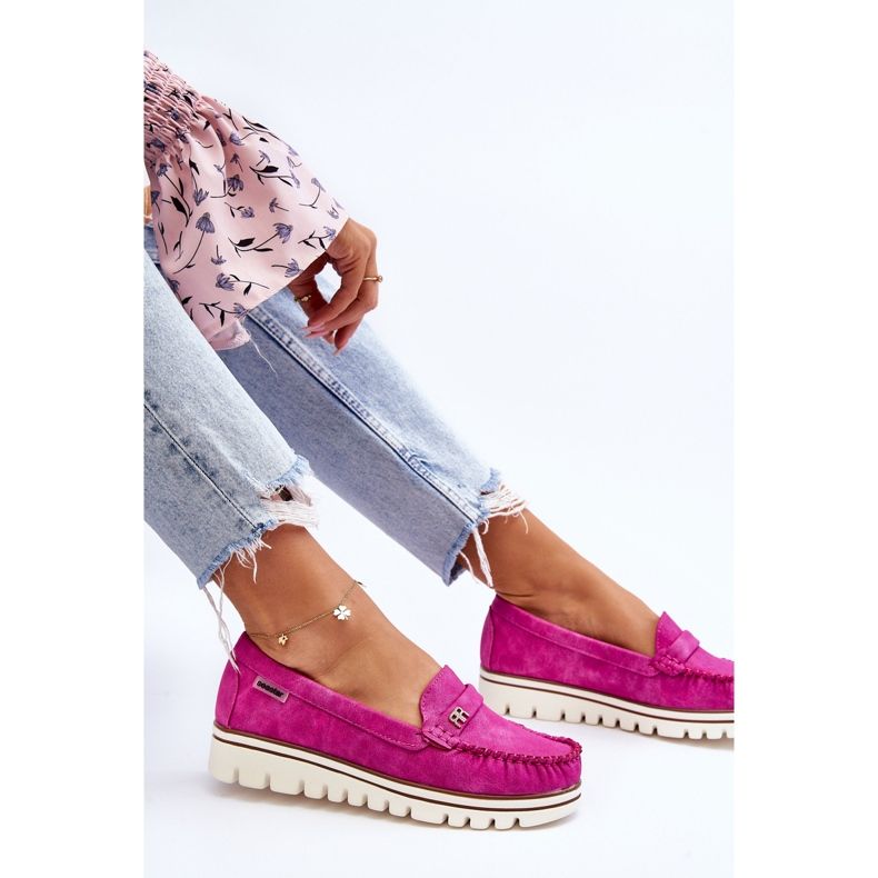 PS1 Platform Loafers dam Fuchsia Mirren rosa 2