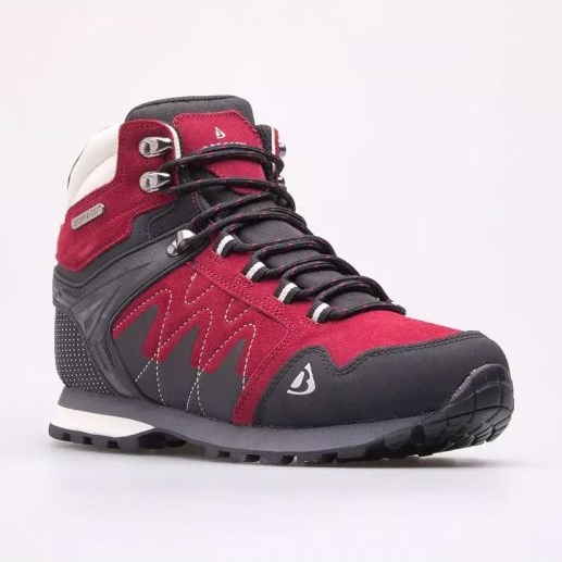 Bergson Walking Boots I Tubkal Mid Burgundy röd 1