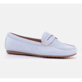 Marco Shoes Loafers med flexibel sula blå 1