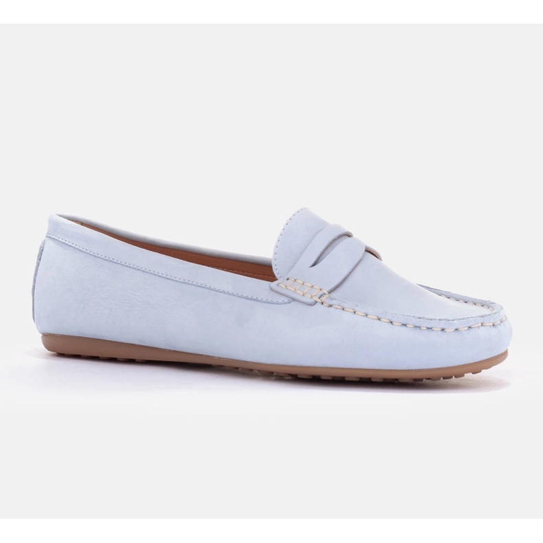 Marco Shoes Loafers med flexibel sula blå 1