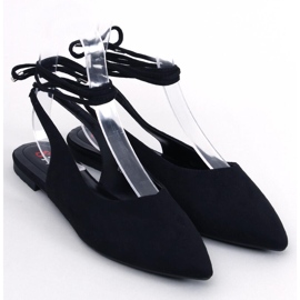 Pirson Svarta balettkläder med öppen klack 1