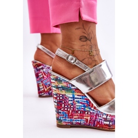 Calderia damsandaler Silver silver- 2