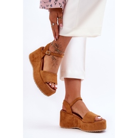 Dam Camel Lydia Mocka Sandaler brun 2