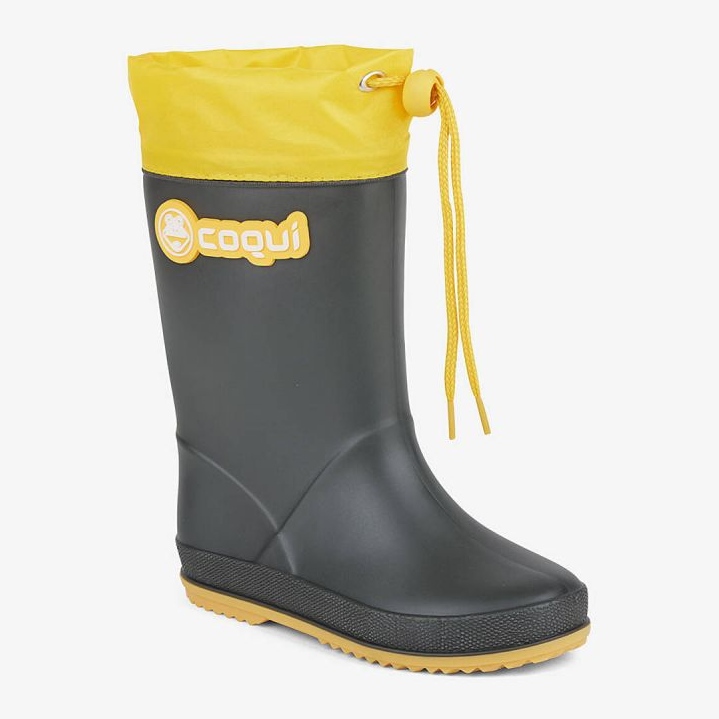 Wellingtons Coqui Rainy Collar Jr 8509-100-2412 svart 1