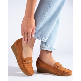 Mockakil mockasiner för kvinnor Shelovet brun 1