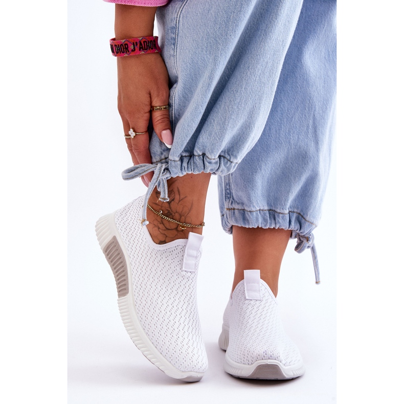 PM1 Klassiska Slip-On Sportskor Vita Frankie 2