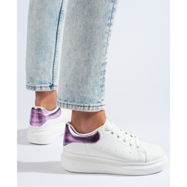 Vita Shelovet sportskor för kvinnor 1