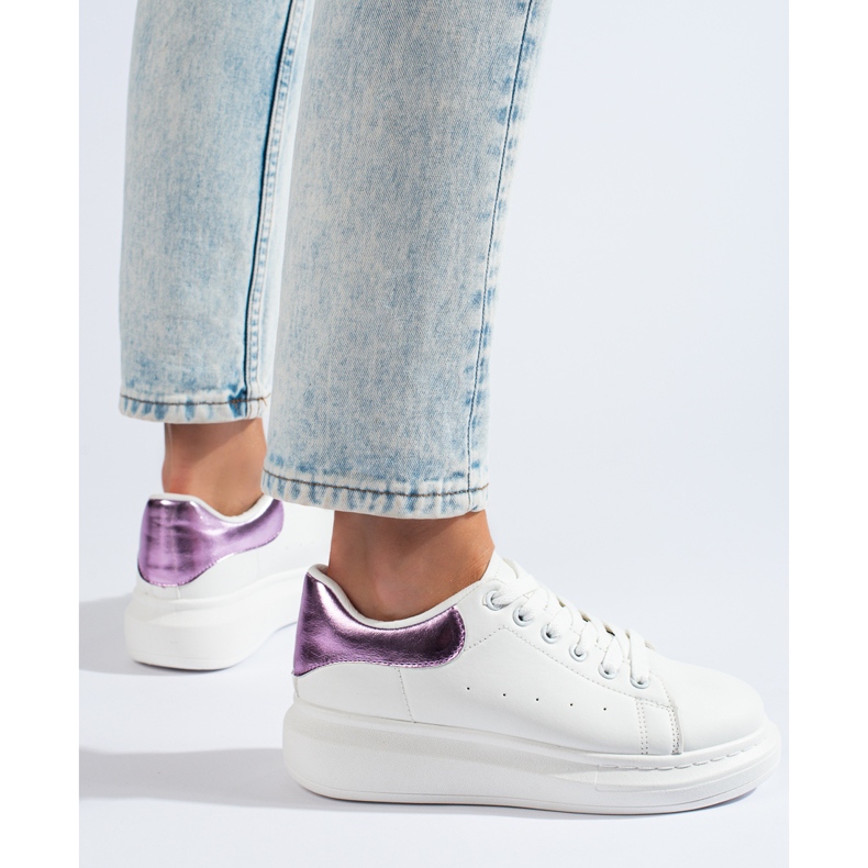 Vita Shelovet sportskor för kvinnor 1