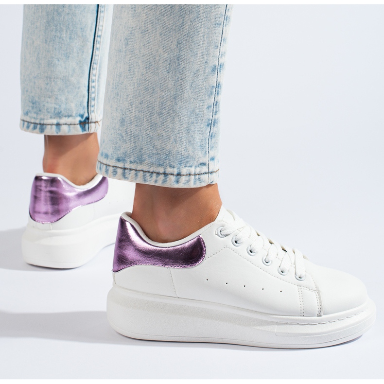 Vita Shelovet sportskor för kvinnor 2