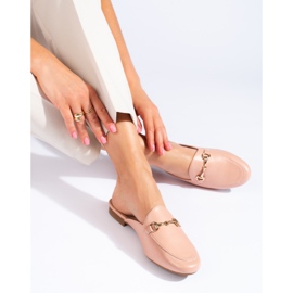 Vinceza pudertofflor för kvinnor rosa 1