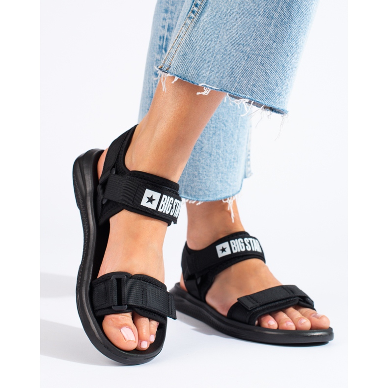 Svarta damsandaler Big Star HH274A024B 1