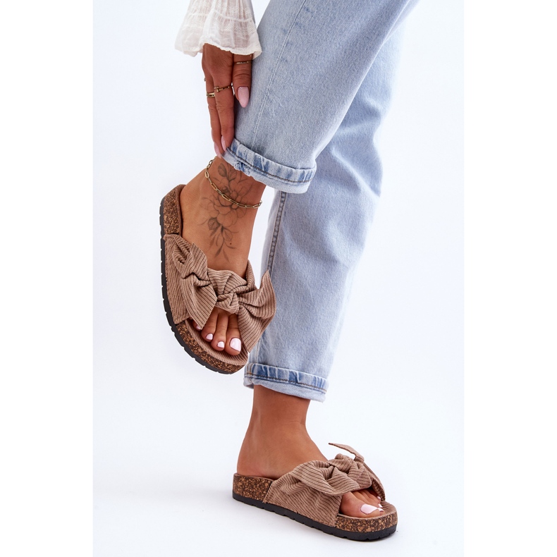 Manchester Cork Tofflor Mörk Beige Sommartid 2