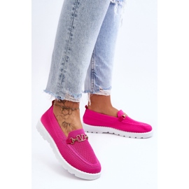 PM1 Alena Fuchsia Slip-On Sneakers för kvinnor rosa 2