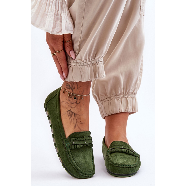 PG1 Dammocka Loafers Grön Clorie 2