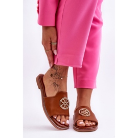 Dam Camel Larotte Classic plattklackatofflor brun 2