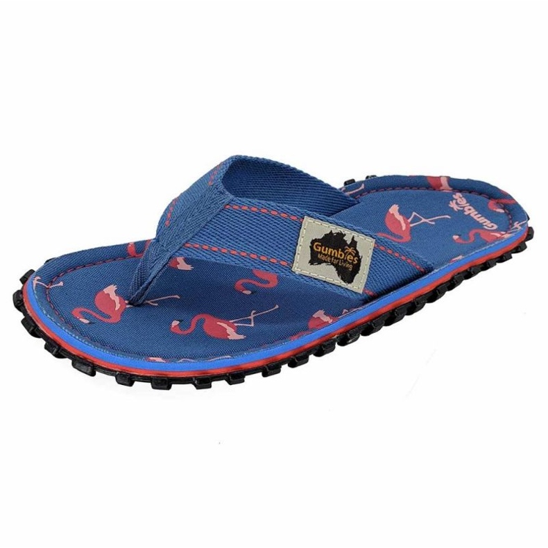 Gumbies Islander Flip Flops W G-IS-UNI-FLA blå 1