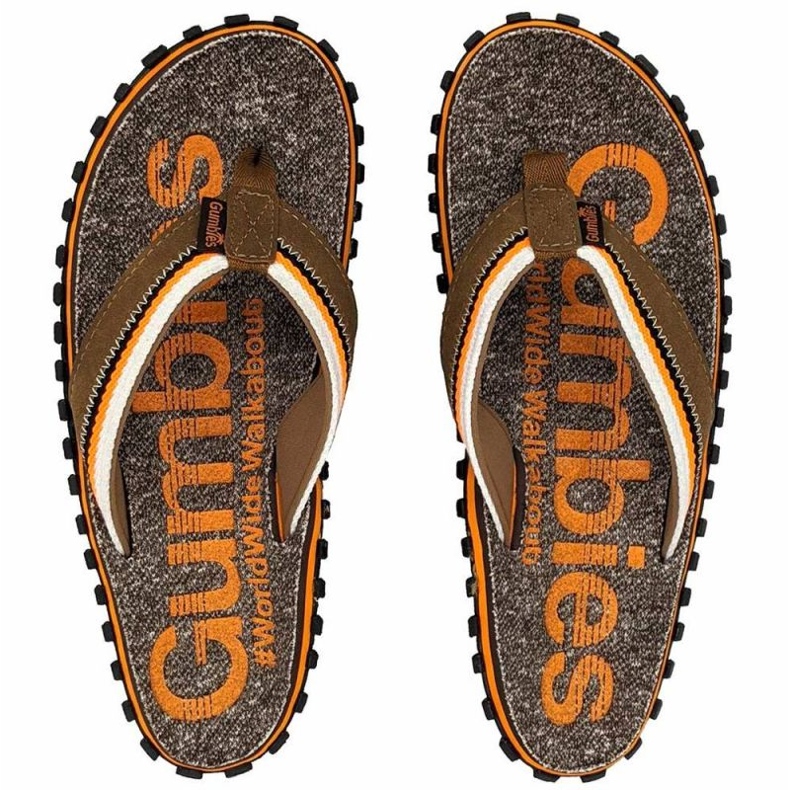 Gumbies Cairns C-CA-UNI-OR flipflops brun 1