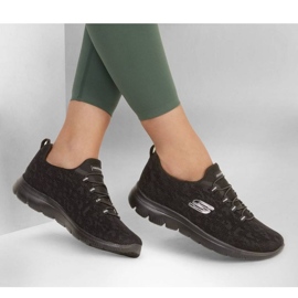 Skechers Summits Skor - Leopard Spot W 149037 Bbk svart 2