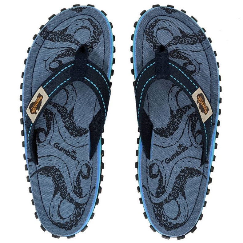Gumbies Islander Abyss G-IS-MN-ABYSS flipflops blå 1