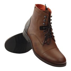 Vinterknutna stövlar Pilpol PC6009 brun 3