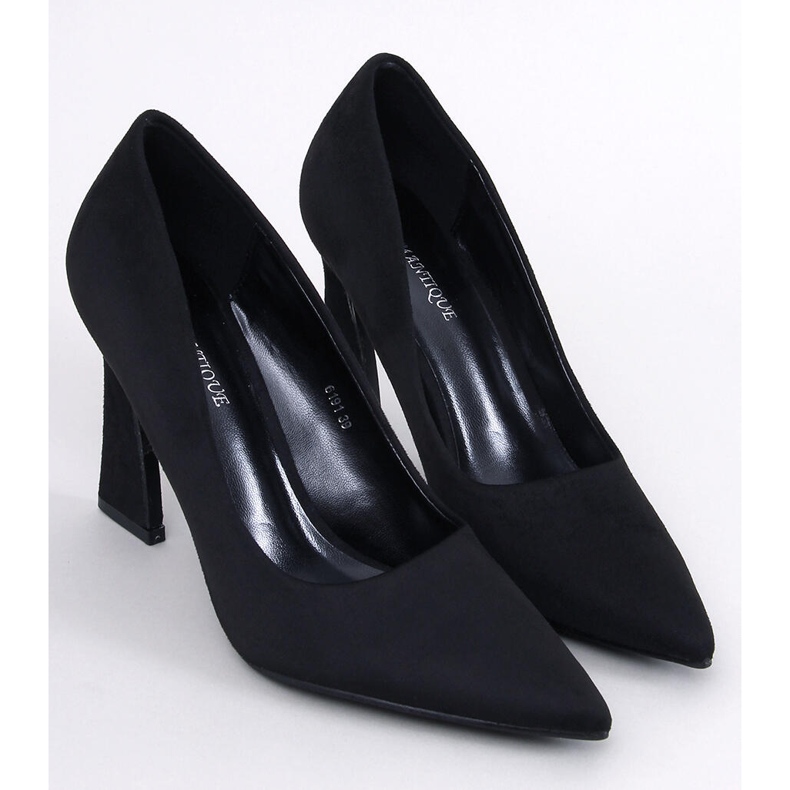 Valli Black pumps med klackar svart 1