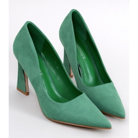 Valli Green pumps med klackar grön 1