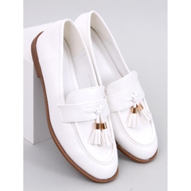 Grand White dam loafers vit 1