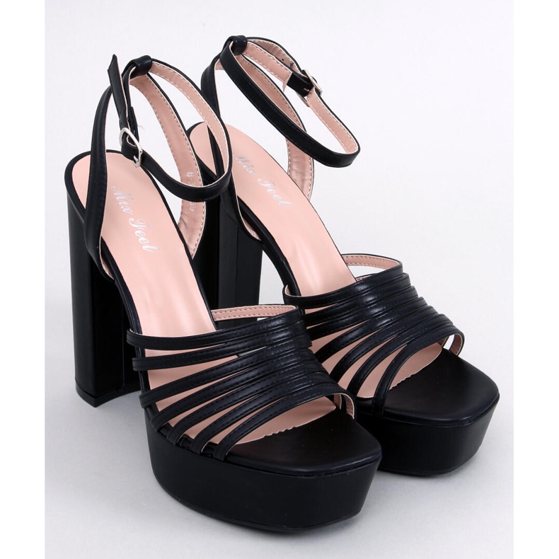 Sandaler på Taboo Black-plattformen svart 1