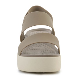 Crocs Brooklyn Low Wedge Sandaler W 2064-53-2YI beige 1