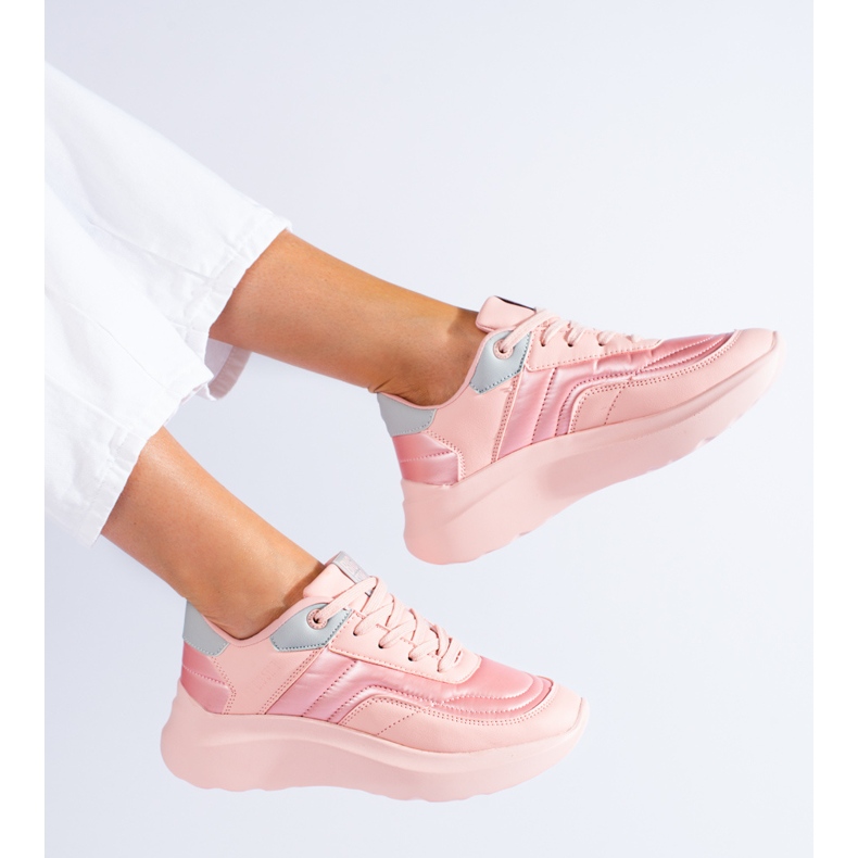 Big Star II274333600 sneakers för kvinnor rosa 1