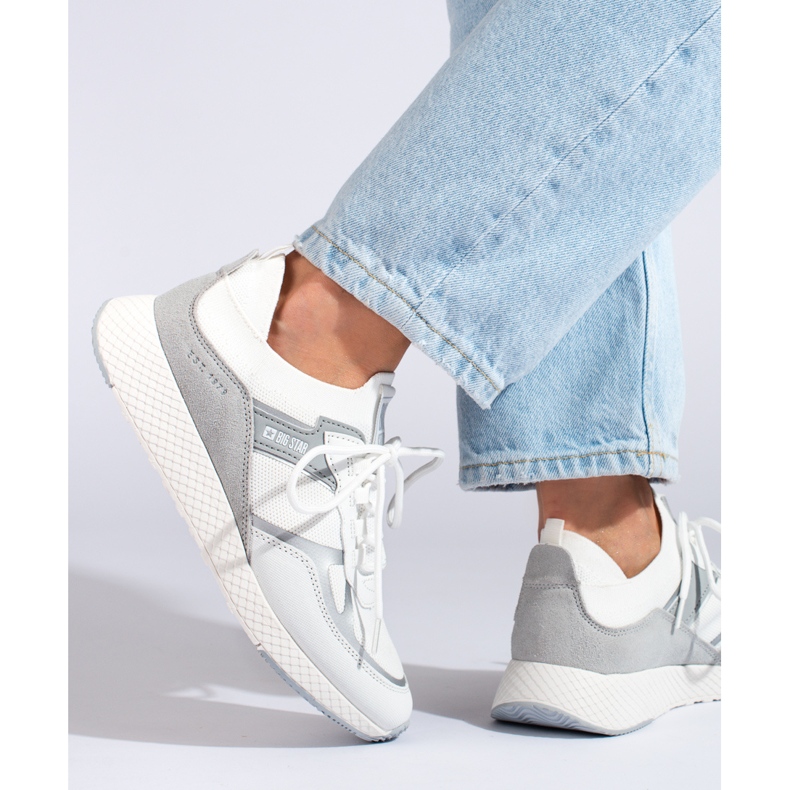 Damsneakers Big Star JJ274A196 vit 1