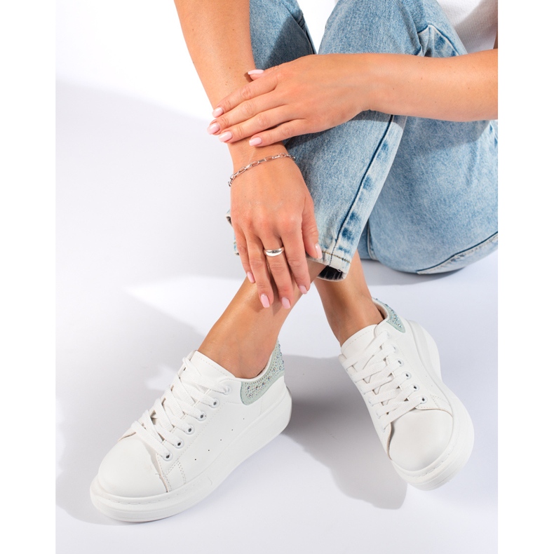 Vita Shelovet sneakers för kvinnor 1
