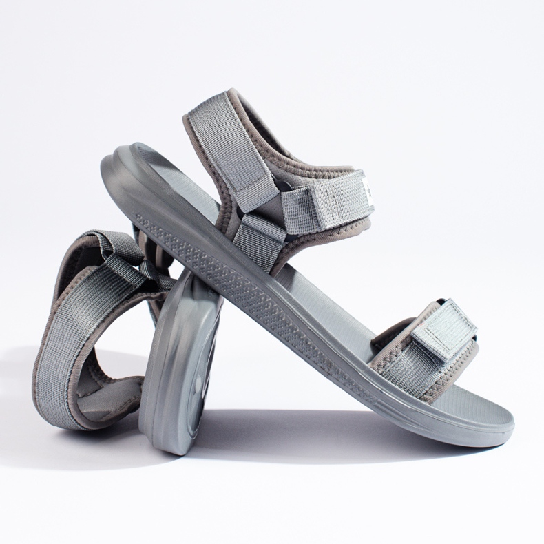 Big Star HH174843 grå sandaler för män 2