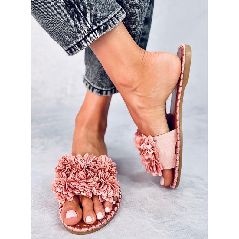 Prima Pink flower tofflor rosa 1