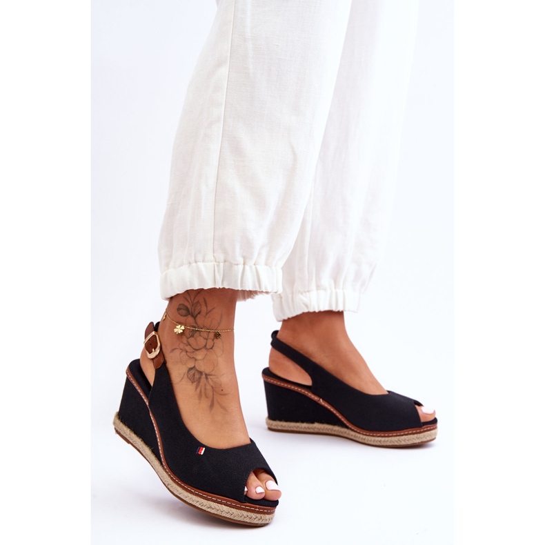 Klassiska sandaler för damer Svart Katie 1