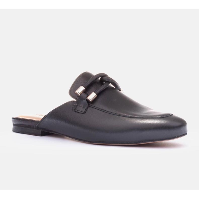 Marco Shoes Tofflor med dekoration svart 1