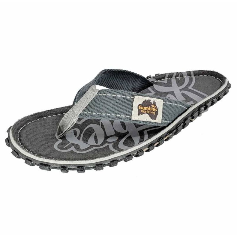 Gumbies Islander Flip Flops 708210945424 grå 2