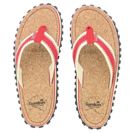Gumbies Corker Flip Flops G-CO-UNI-R röd 1