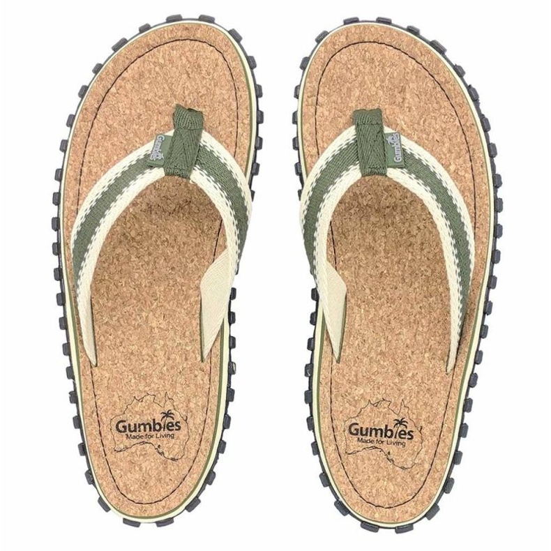 Gumbies Corker Flip Flops G-CO-UNI-K grön 1