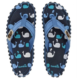 Gumbies Islander Flip Flops 810084115534 blå 1