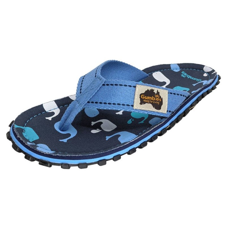 Gumbies Islander Flip Flops 810084115534 blå 2