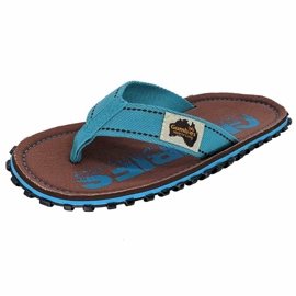 Gumbies Islander Eroderade Retro Flip Flops G-IS-UNI-ERET blå 2