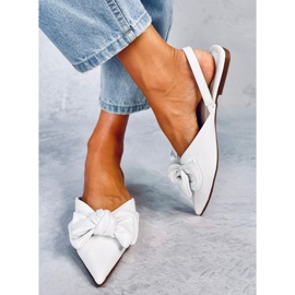 Balettkläder med öppen klack från Loon White vit 1