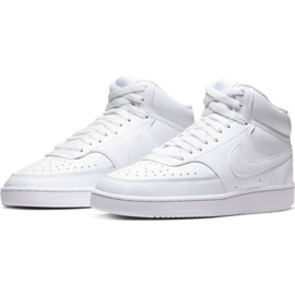 Nike Court Vision Mid W CD5436 100 sko vit 1