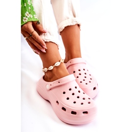 Damtofflor Crocs Rosa Coline 4