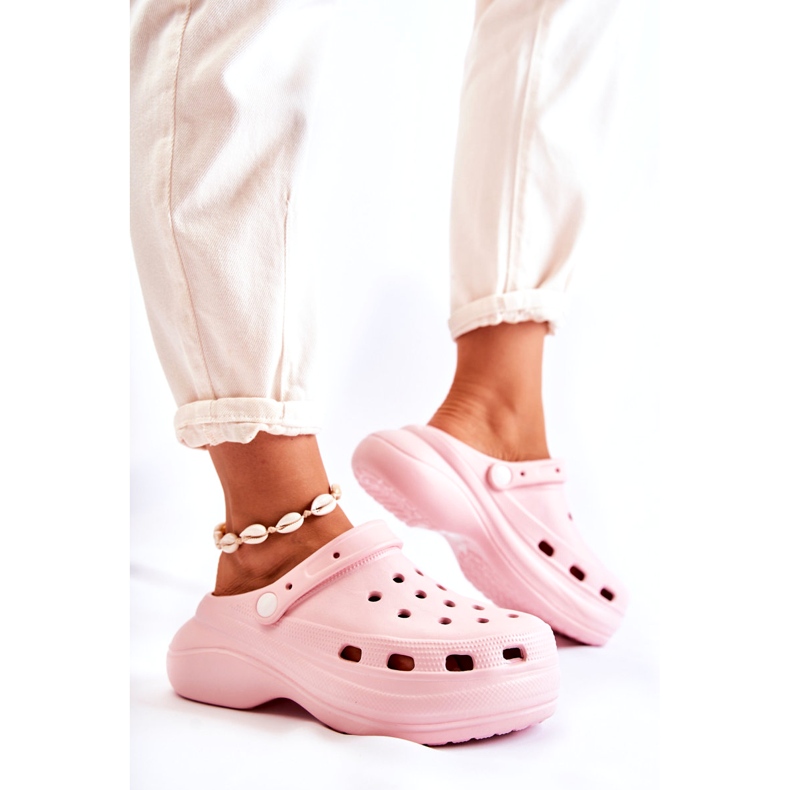 Damtofflor Crocs Rosa Coline 3