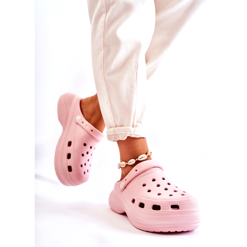 Damtofflor Crocs Rosa Coline 2