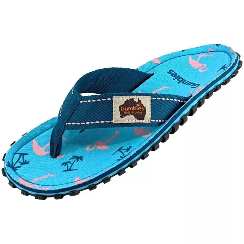 Gumbies Islander Flip Flops GU-FFISL104 blå 1
