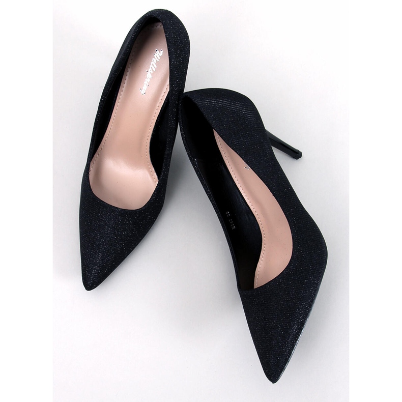 Maineri Svarta höga klackar för kvinnor 1