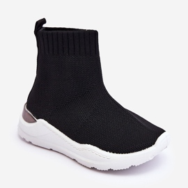 FR1 Barnstrumpa Sportskor Svart Benito 1